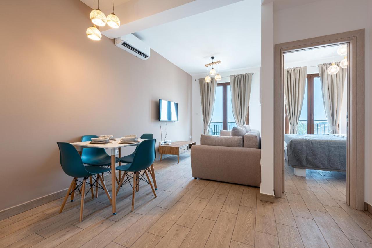 Niki Apartments Przno Sveti Stefan Bagian luar foto
