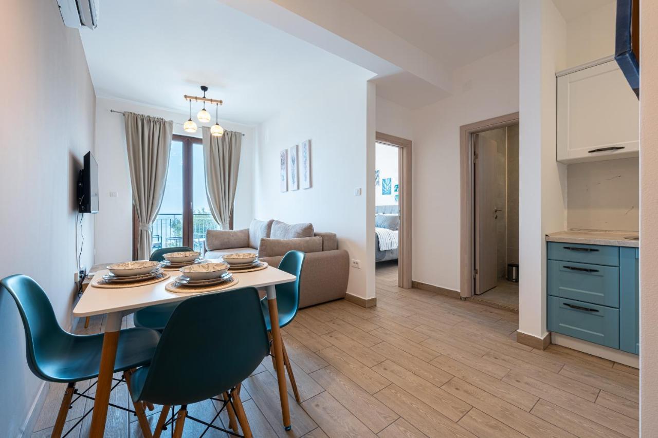 Niki Apartments Przno Sveti Stefan Bagian luar foto