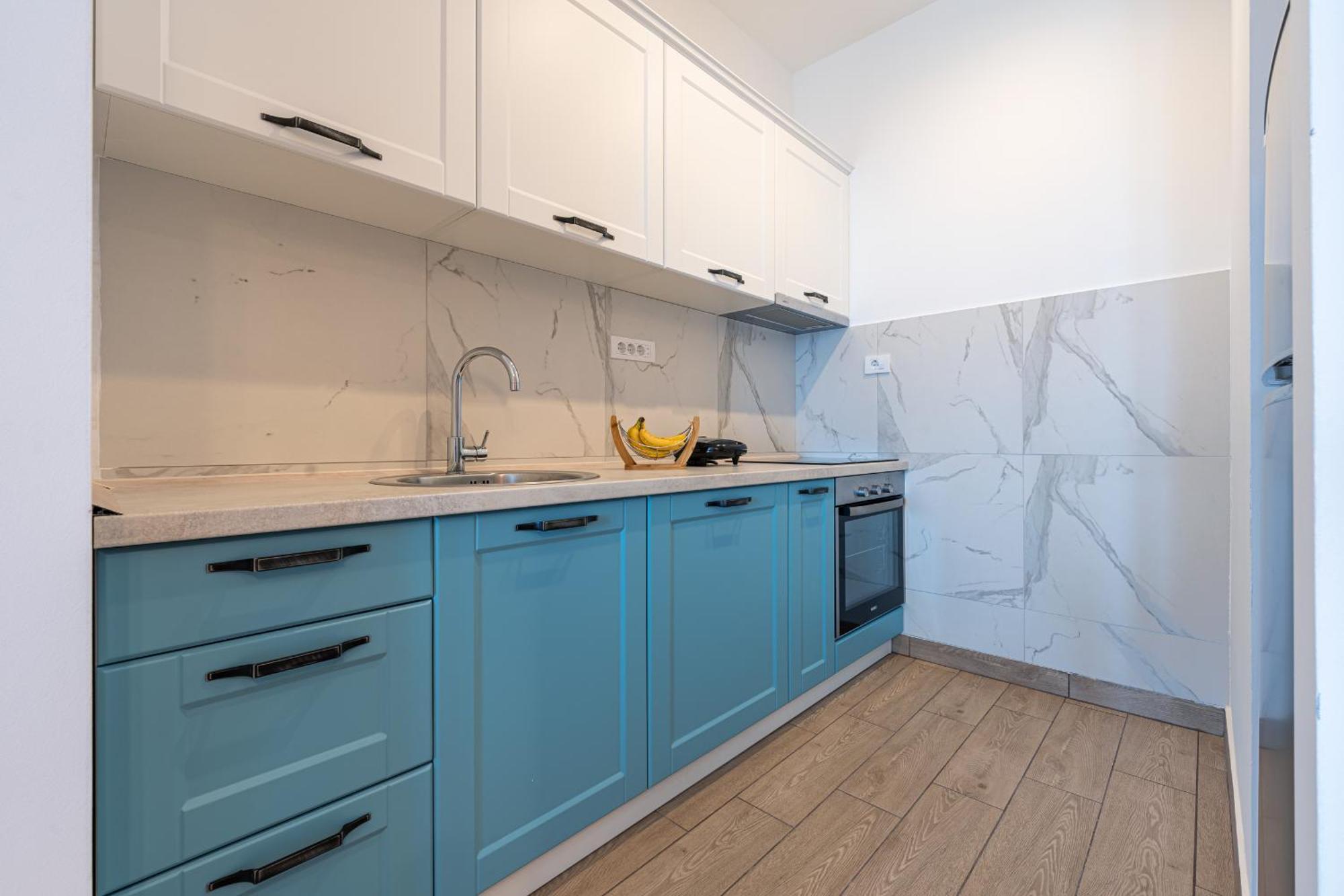 Niki Apartments Przno Sveti Stefan Ruang foto