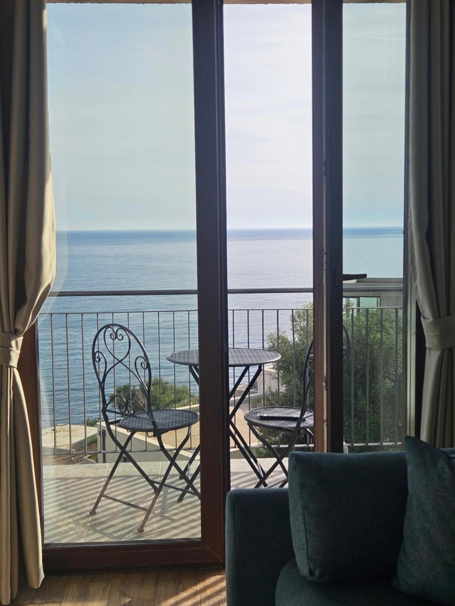 Niki Apartments Przno Sveti Stefan Bagian luar foto