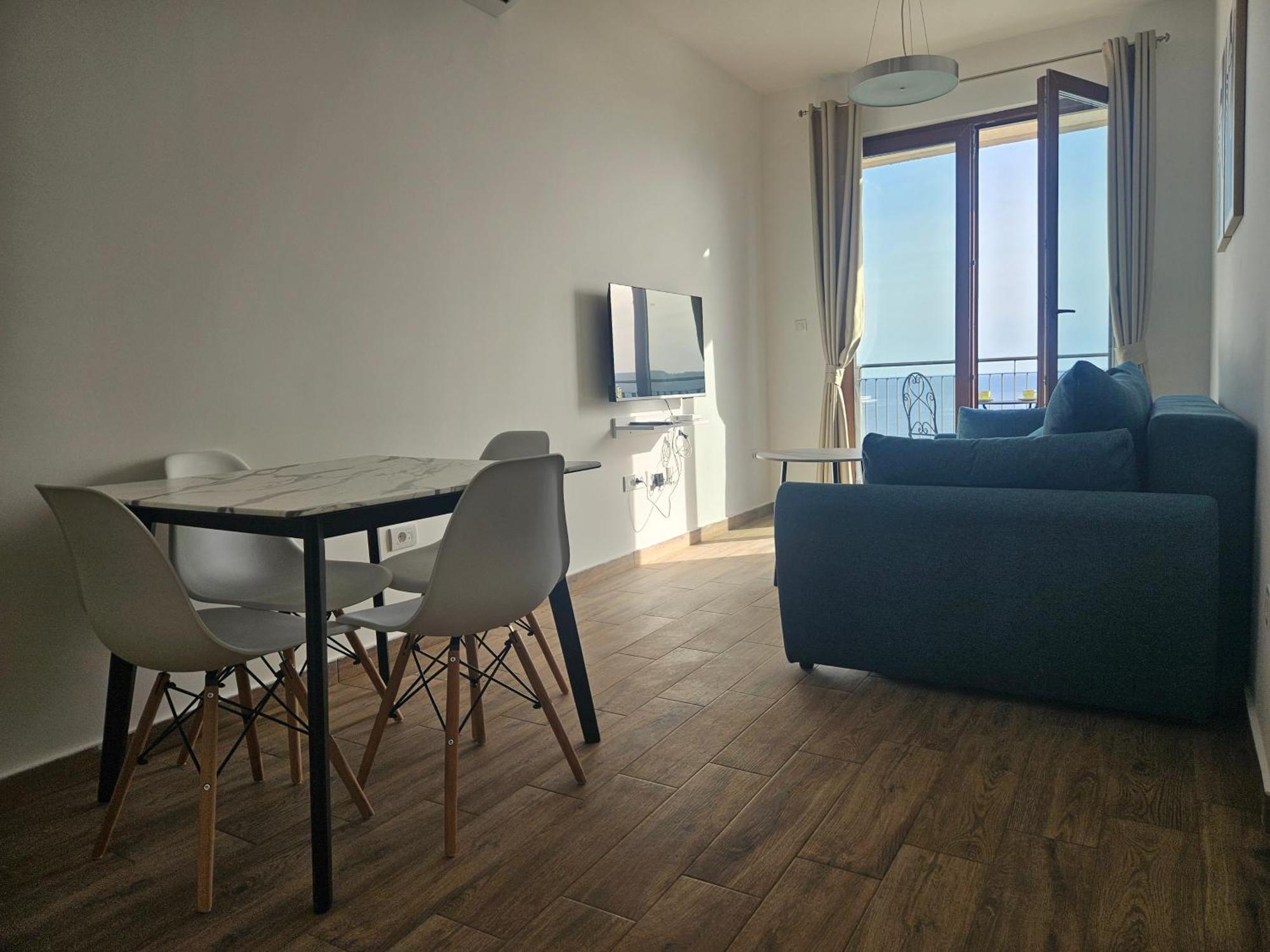 Niki Apartments Przno Sveti Stefan Bagian luar foto